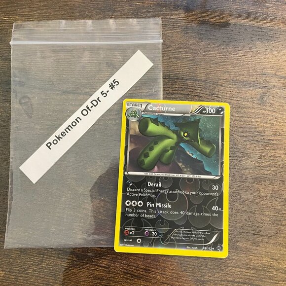 Pokemon Card Cacturne XY Breadthrough BKT 88/162 - Picture 7 of 7